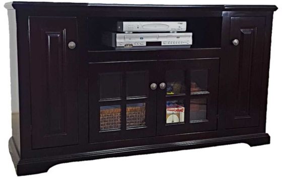 American Heartland Poplar 57" Curve TV Stand